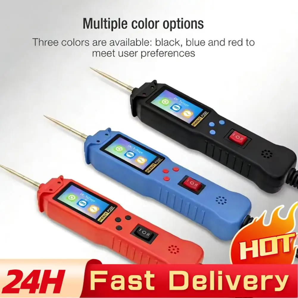 Портативный P100 P100 Pro Многофункциональный тестер постоянного напряжения PWN Сигнал переменного тока Автомобильная система Тестер батарей P200 1-контурный автомобильный K6D3
Портативный P100 P100 Pro Многофункциональный тестер постоянного напряжения PWN Сигнал переменного тока Автомобильная система Тестер батарей P200 1-контурный автомобильный K6D3