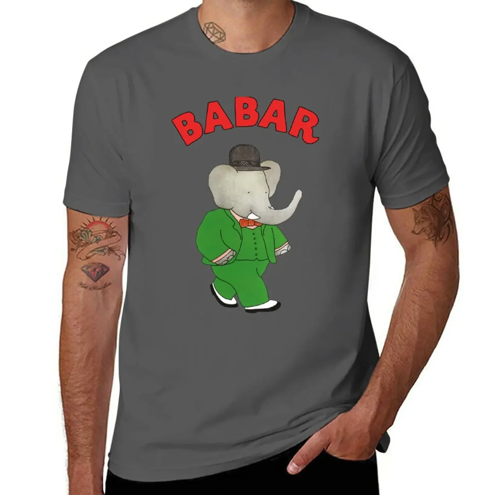 New Babar the elephant T-Shirt Anime t-shirt heavyweight t shirts blank t shirts tees mens plain t shirts
New Babar the elephant T-Shirt Anime t-shirt heavyweight t shirts blank t shirts tees mens plain t shirts