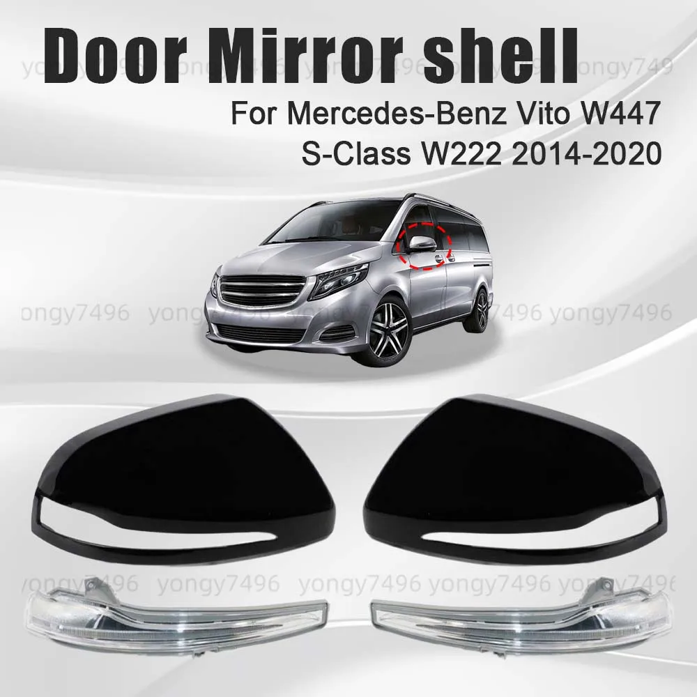 Protective Cover Door Mirror Shell For Mercedes-Benz Vito W447 S-Class W222 2014-2020 Glossy Black Car Rearview Accessories
Protective Cover Door Mirror Shell For Mercedes-Benz Vito W447 S-Class W222 2014-2020 Glossy Black Car Rearview Accessories
