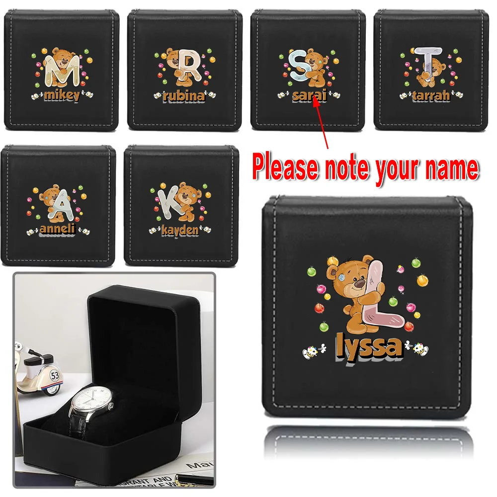 Customized Name Smartwatch Packing Bag with Pillow PU Watch Storage Box Jewelry Case Wristwatch Display Accessories Organizer
Customized Name Smartwatch Packing Bag with Pillow PU Watch Storage Box Jewelry Case Wristwatch Display Accessories Organizer