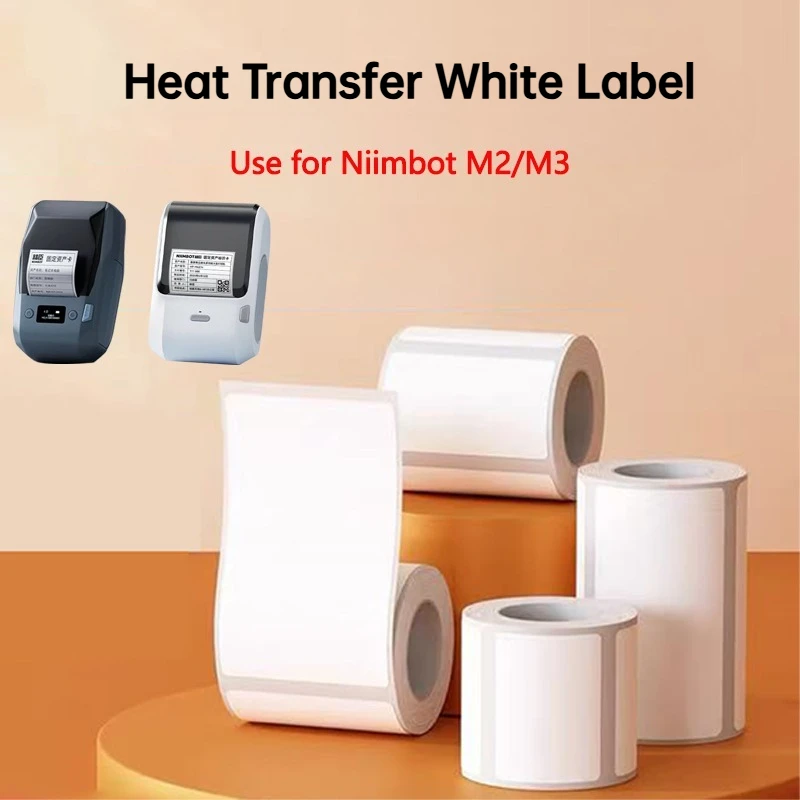 Niimbot M2/M3 White Label Paper Self-adhesive Heat Transfer Printing Waterproof Sticker for Niimbot M2/M3 Printer
Niimbot M2/M3 White Label Paper Self-adhesive Heat Transfer Printing Waterproof Sticker for Niimbot M2/M3 Printer