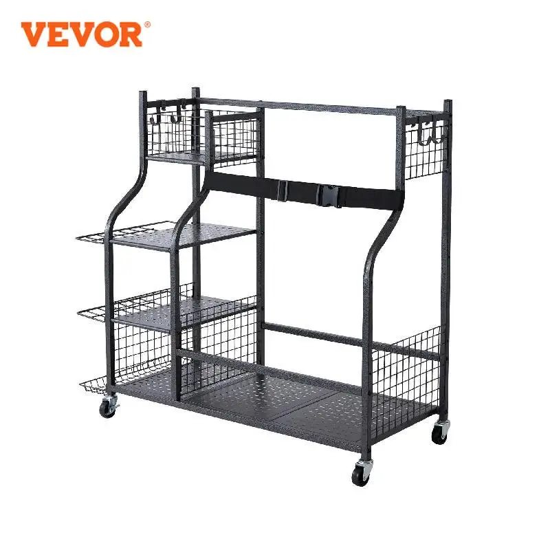 VEVOR Golf Storage Garage Organizer Other Sports Equipment Storage Rack Outdoor Sport Gear and Toy Storage with Baskets & Hooks
VEVOR Golf Storage Garage Organizer Other Sports Equipment Storage Rack Outdoor Sport Gear and Toy Storage with Baskets & Hooks