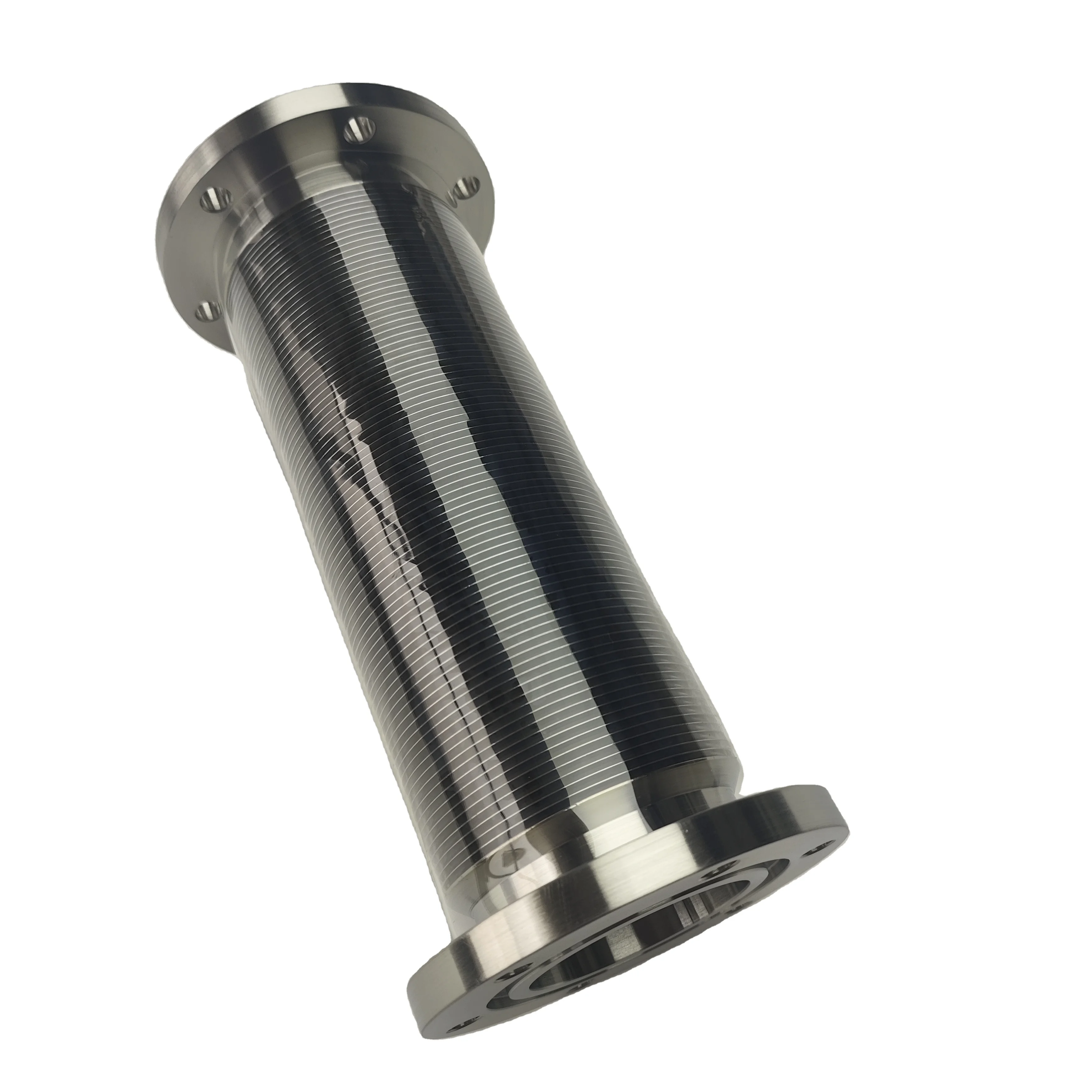 SS316L Mirror Polished Flange with Welded Bellows 1 Piece MOQ for LCD Vacuum Equipment Pipe Fittings
SS316L Mirror Polished Flange with Welded Bellows 1 Piece MOQ for LCD Vacuum Equipment Pipe Fittings