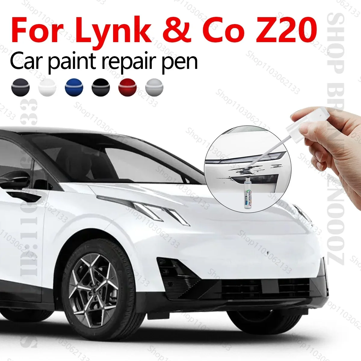 For Lynk & Co Z20 Car Paint Repair Pen Paint Scratch Repair Accessories Beige Red Blue Grey White Pink Black
For Lynk & Co Z20 Car Paint Repair Pen Paint Scratch Repair Accessories Beige Red Blue Grey White Pink Black