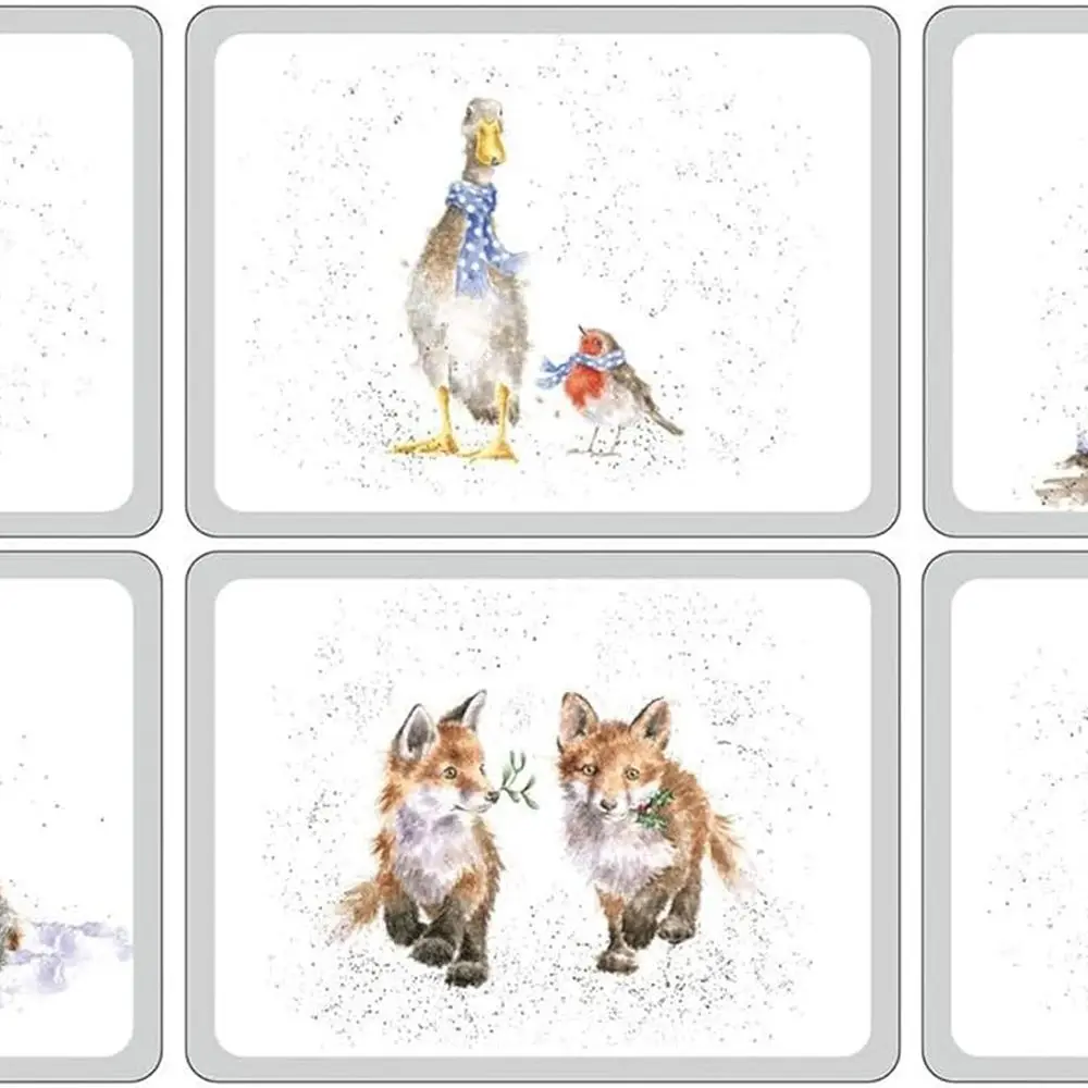 Set of 6 Heat-Resistant Cork-Backed Pimpernel Placemats, 12x9 Inches
Set of 6 Heat-Resistant Cork-Backed Pimpernel Placemats, 12x9 Inches