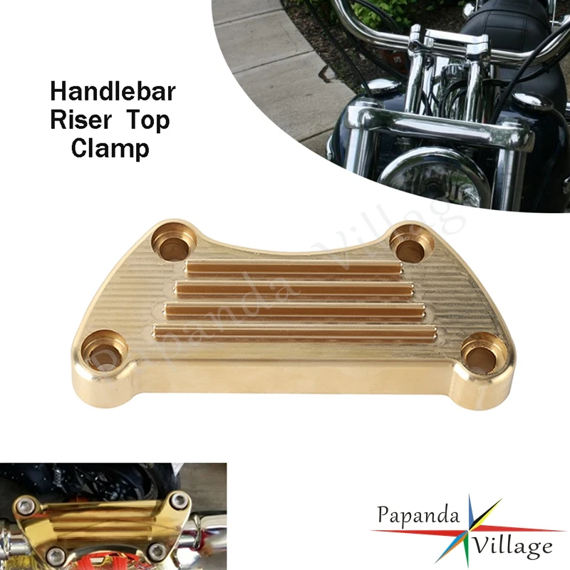 Motorcycle CNC 25mm Handlebar Top Clamp Brass 3-1/2″ Spacing Riser Cover For Harley Dyna Low Rider Street Fat Bob 883 1200 1000
Motorcycle CNC 25mm Handlebar Top Clamp Brass 3-1/2″ Spacing Riser Cover For Harley Dyna Low Rider Street Fat Bob 883 1200 1000