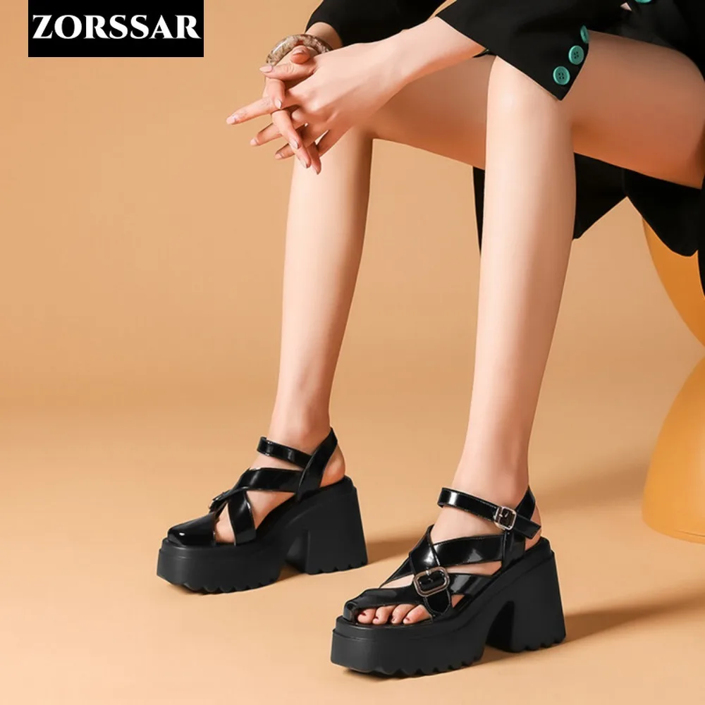 Lightweight High Heels Sandals for Women 2024 Summer Ankle Buckle Female Gladiator Sandal Genuine Leather Platform Sandles Woman
Lightweight High Heels Sandals for Women 2024 Summer Ankle Buckle Female Gladiator Sandal Genuine Leather Platform Sandles Woman