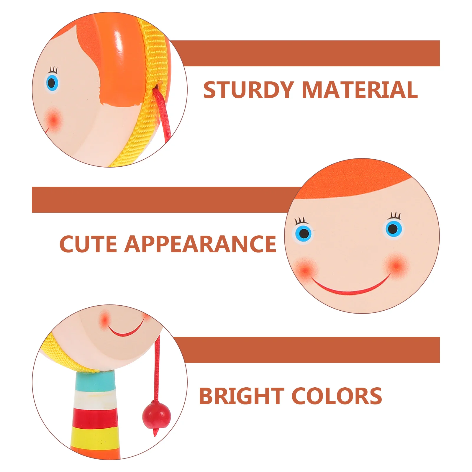 1Pcs Infant Hand-Cranking -Drum Smoothly Polished Edges Lovely Design Cognitive Skills Development -Drum
1Pcs Infant Hand-Cranking -Drum Smoothly Polished Edges Lovely Design Cognitive Skills Development -Drum