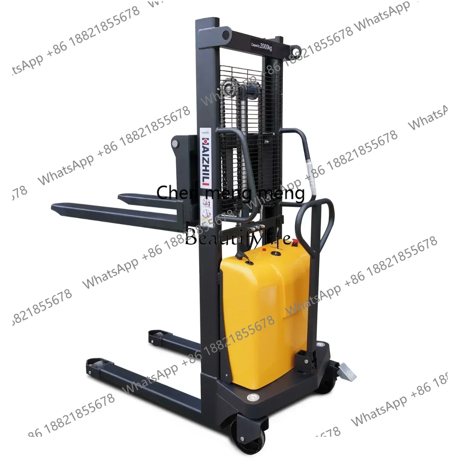 D178 Electric Lift Car Walking Hydraulic Lifting Stacker Pile Height 1.5 Tons Manually-Operated ForkliftQ
D178 Electric Lift Car Walking Hydraulic Lifting Stacker Pile Height 1.5 Tons Manually-Operated ForkliftQ