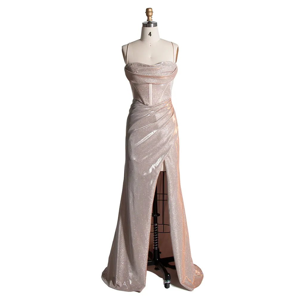 Trumpet/Mermaid Straight Floor-Length Shine Jersey Prom Dresses Evening Dresses Party Dresses YEWEN YE2556
Trumpet/Mermaid Straight Floor-Length Shine Jersey Prom Dresses Evening Dresses Party Dresses YEWEN YE2556