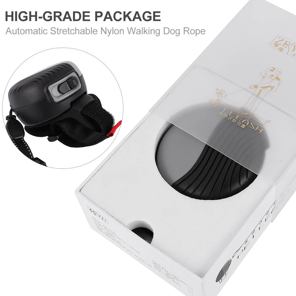 Automatic Stretchable Dog Leash Nylon Pet Pulling Rope Comfortable Training For Walking Jogging Wrist Pulling Rope Pet Traction
Automatic Stretchable Dog Leash Nylon Pet Pulling Rope Comfortable Training For Walking Jogging Wrist Pulling Rope Pet Traction