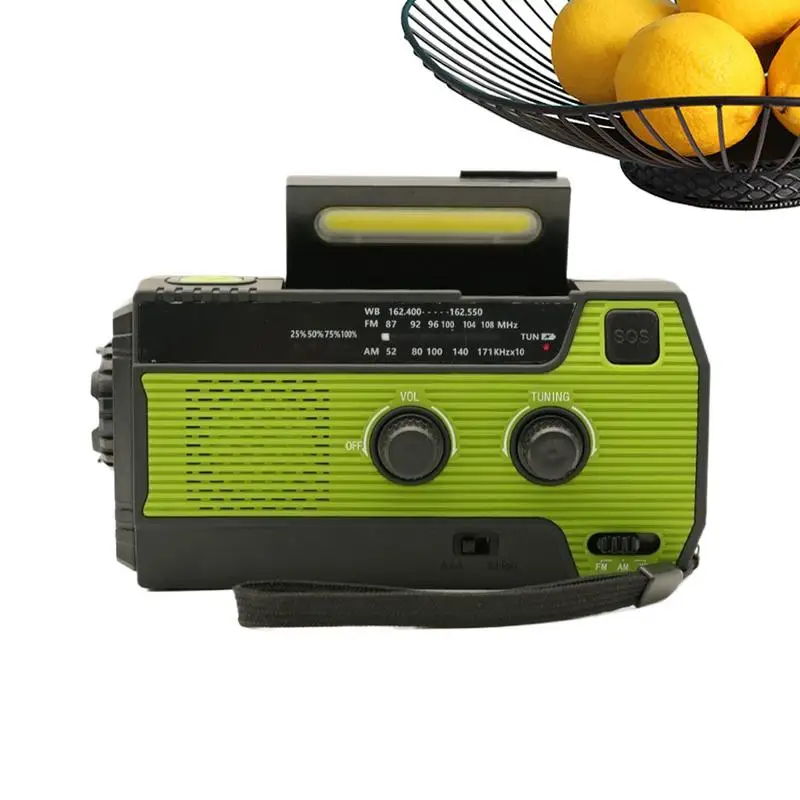Portable Radio Solar Radio Portable Speaker Flashlight Device For Outdoor Outage Disaster Tornado Survival Preparedness
Portable Radio Solar Radio Portable Speaker Flashlight Device For Outdoor Outage Disaster Tornado Survival Preparedness
