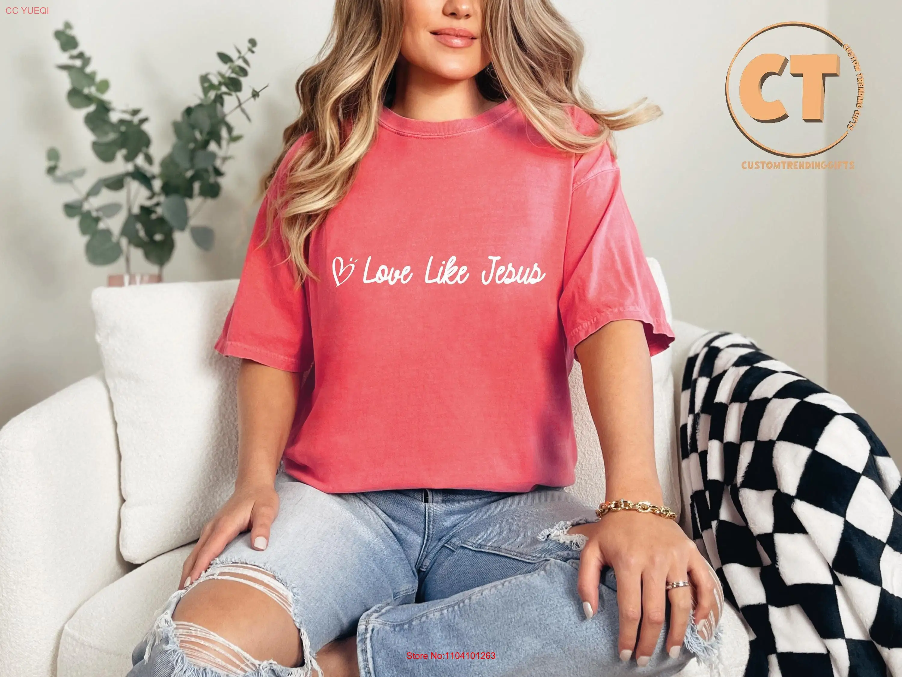 Love Like Jesus Comfort Colors T Shirt Inspirational For Christian Religious Valentine Christmas Mom Bible Verse
Love Like Jesus Comfort Colors T Shirt Inspirational For Christian Religious Valentine Christmas Mom Bible Verse