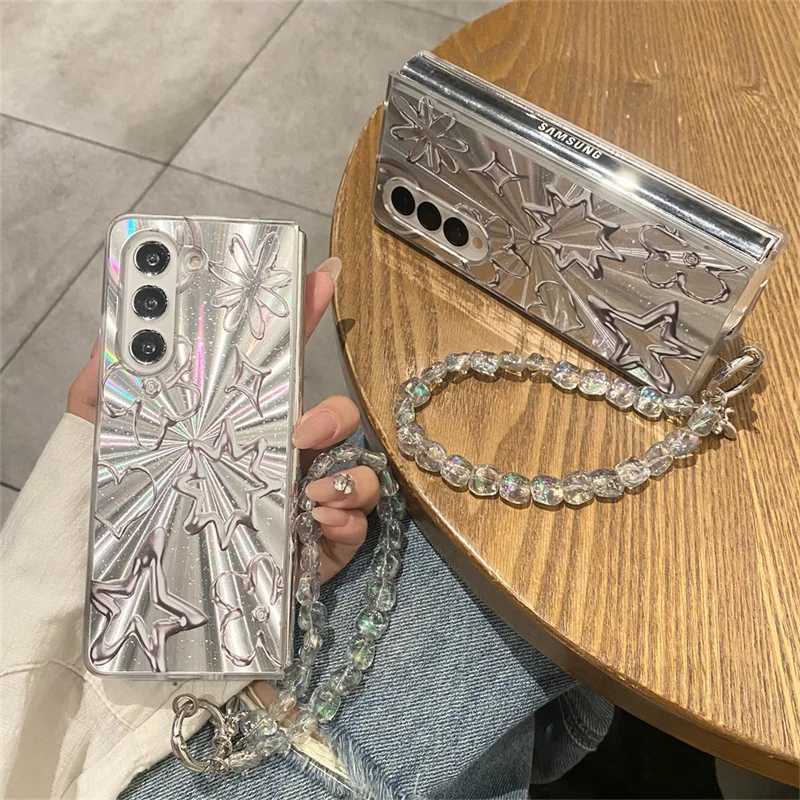 Lasers Stars Phone Case For Samsung Galaxy Z Fold 6 5 4 3 5G Protective Cover With Chain Shockproof cases for ZFold6 ZFold5 Fun
Lasers Stars Phone Case For Samsung Galaxy Z Fold 6 5 4 3 5G Protective Cover With Chain Shockproof cases for ZFold6 ZFold5 Fun