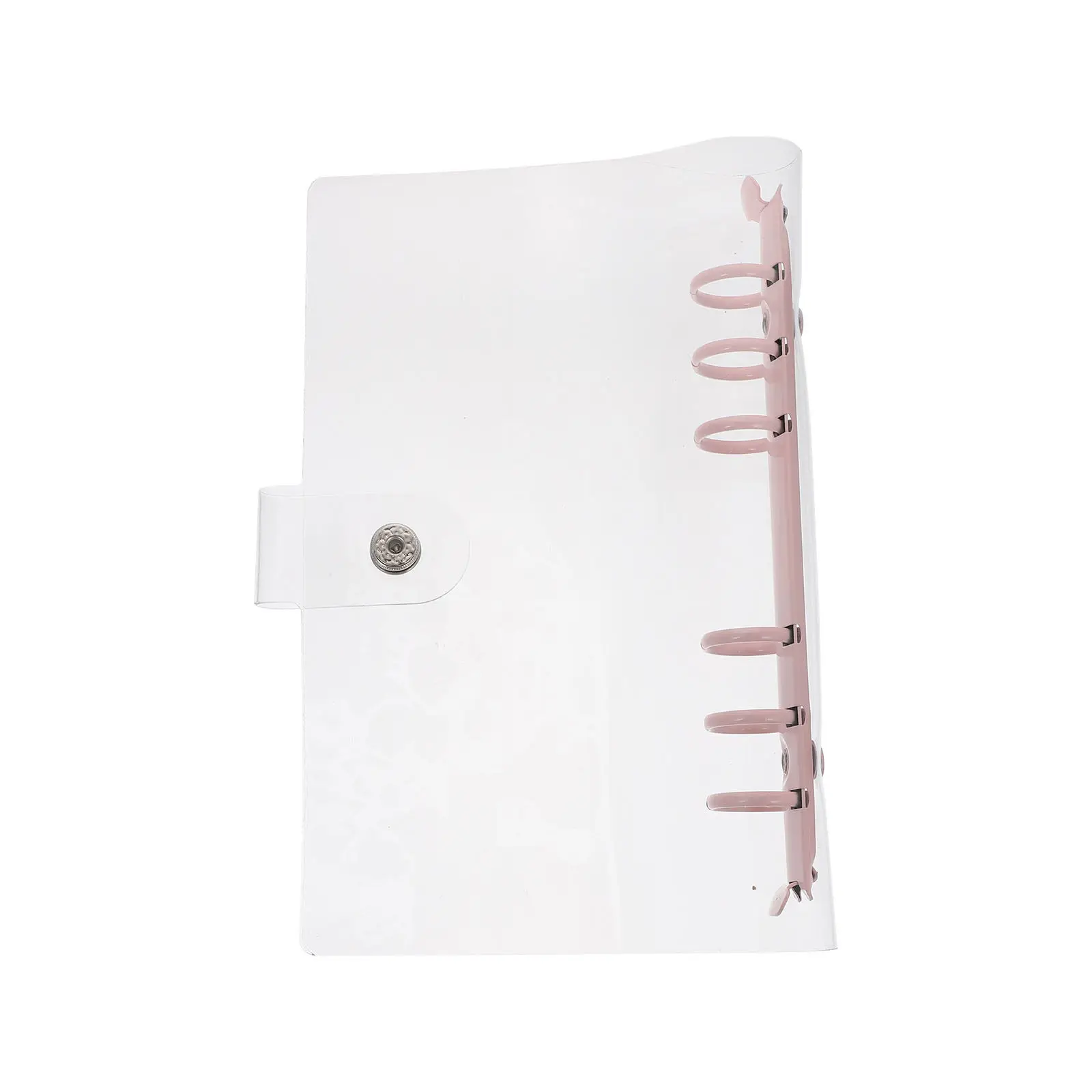 1Pcs Fashionable Transparent PVC Loose-Leaf Folder Binder Shell Lightweight Portable for School Office Travel Diary Memo
1Pcs Fashionable Transparent PVC Loose-Leaf Folder Binder Shell Lightweight Portable for School Office Travel Diary Memo