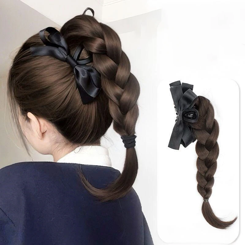 Synthetic Claw Clip Ponytail Wig Fluffy Curly High Ponytail Increase Hair Volume High Ponytail Can Be Braided Wig Braid
Synthetic Claw Clip Ponytail Wig Fluffy Curly High Ponytail Increase Hair Volume High Ponytail Can Be Braided Wig Braid