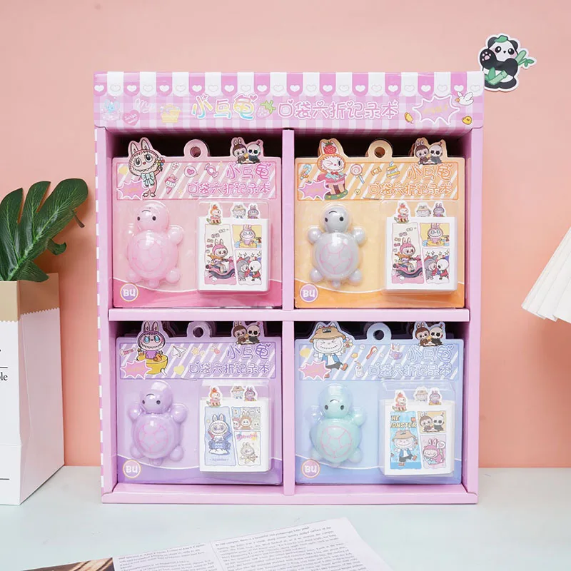 1/4set labubu Mini Sharing Notebooks Portable Stationery Kawaii Doll Notebook Kid Toy Gift DIY Suitcase Phone Laptop Graffiti
1/4set labubu Mini Sharing Notebooks Portable Stationery Kawaii Doll Notebook Kid Toy Gift DIY Suitcase Phone Laptop Graffiti