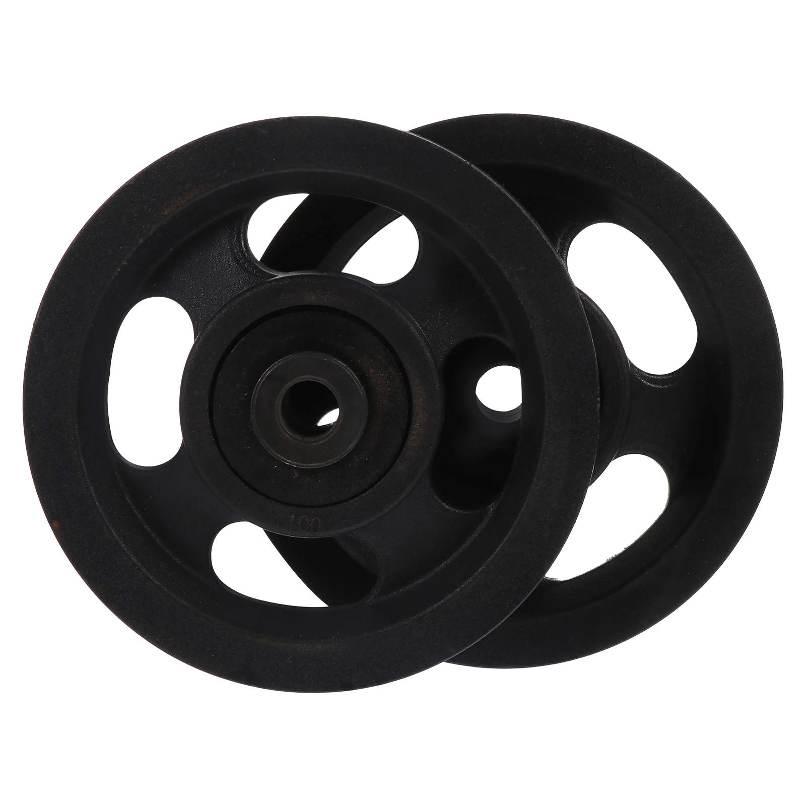 2Pcs Iron Pulley Wheel Heavy Duty Smooth Surface Fitness Gym Equipment Black Fitness Accessories PP Accessories
2Pcs Iron Pulley Wheel Heavy Duty Smooth Surface Fitness Gym Equipment Black Fitness Accessories PP Accessories