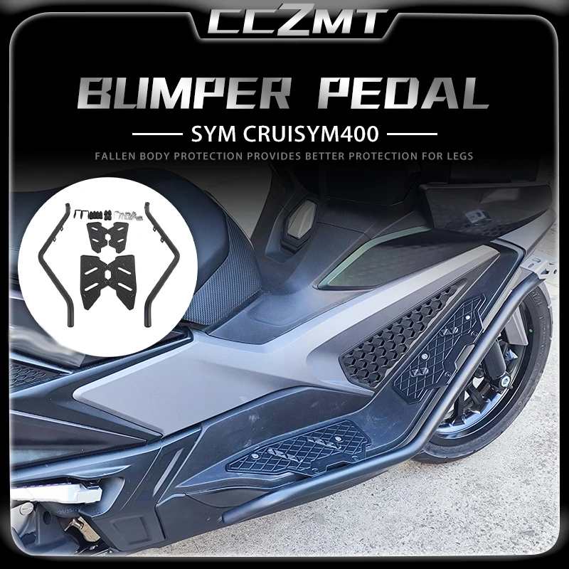 Motorcycle Bumper High Motorcycle Engine Guard Crash Bar Frame Bumper Fairing Protector Bars For SYM CRUISYM400 Cruisym400
Motorcycle Bumper High Motorcycle Engine Guard Crash Bar Frame Bumper Fairing Protector Bars For SYM CRUISYM400 Cruisym400