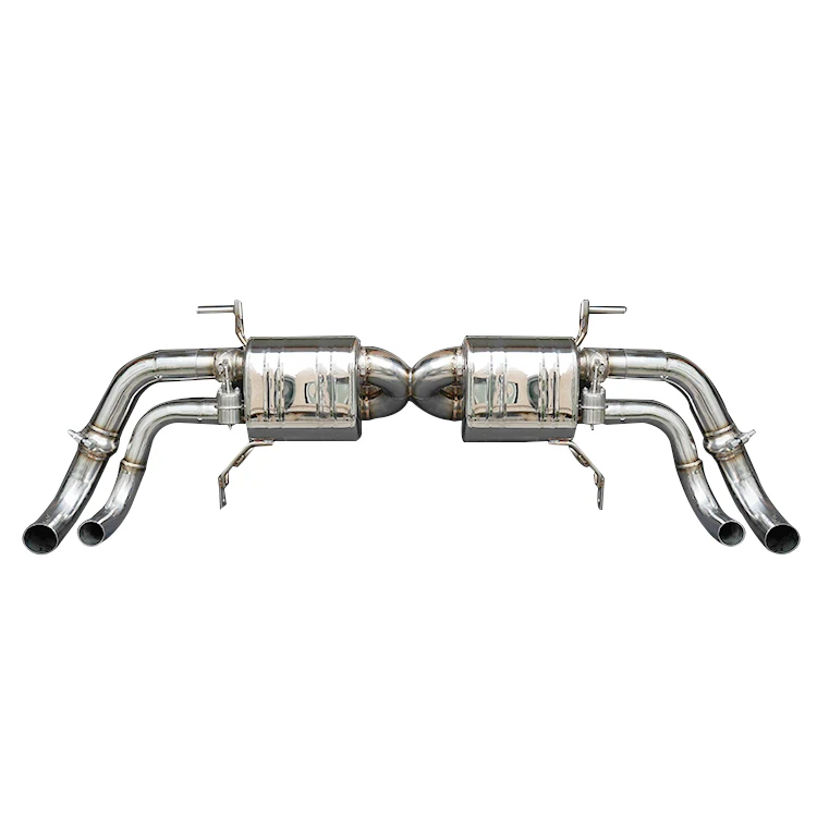 Racing High Performance Stainless Steel Valve Catback Exhaust for Audi R8 Valvetronic Muffler Pipe Sport Sound
Racing High Performance Stainless Steel Valve Catback Exhaust for Audi R8 Valvetronic Muffler Pipe Sport Sound