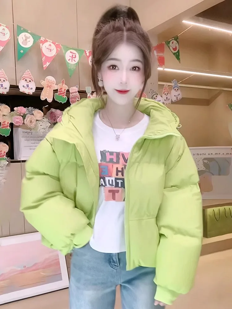Stylish Casual Short Cotton Jacket Women's Bread Style Coat Winter Design Sense Fashionable Meat Covering Korean Version
Stylish Casual Short Cotton Jacket Women's Bread Style Coat Winter Design Sense Fashionable Meat Covering Korean Version