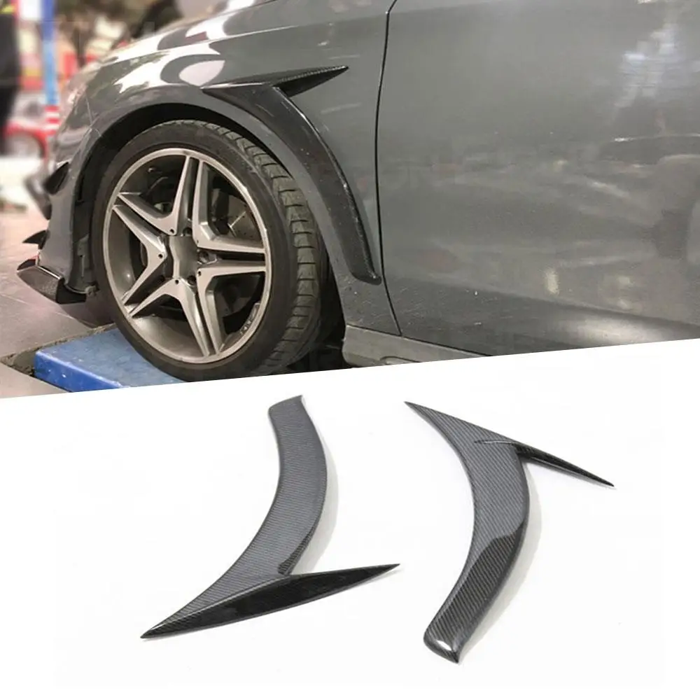 2Pcs Carbon Fiber Front Fender Vent Fin Gill Trim Cover For Benz CLA Class W117 CLA180 CLA200 2013-2019 Car Body Kit Trim Strip
2Pcs Carbon Fiber Front Fender Vent Fin Gill Trim Cover For Benz CLA Class W117 CLA180 CLA200 2013-2019 Car Body Kit Trim Strip