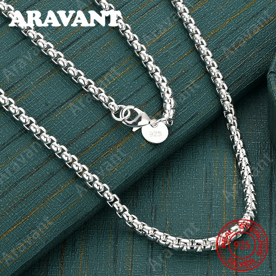 Серебряная цепочка 925 пробы, 4 мм, гладкая, круглая, с застежкой-креветкой, для женщин - винтажное, элегантное и благородное украшение для вечеринок
Серебряная цепочка 925 пробы, 4 мм, гладкая, круглая, с застежкой-креветкой, для женщин - винтажное, элегантное и благородное украшение для вечеринок