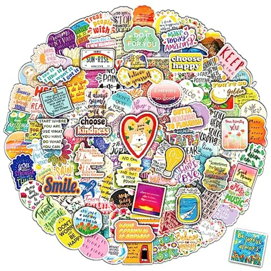 300PCS Motivational Sticker, Words for Teens Adults Students Teacher Employees Vinyl Encouraging Positive Affirmation for Water
300PCS Motivational Sticker, Words for Teens Adults Students Teacher Employees Vinyl Encouraging Positive Affirmation for Water