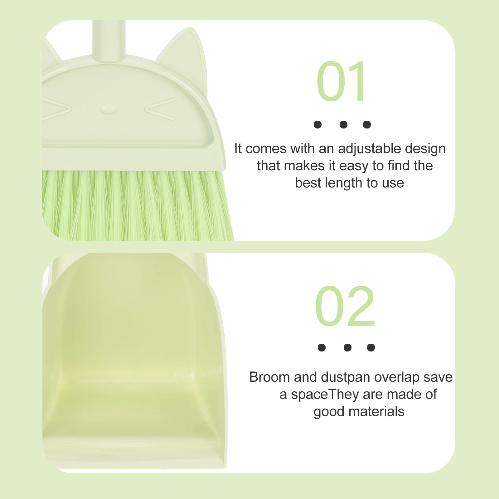 Children Broom Set Safe Lightweight Kids Cleaning Tools Dustpan Mop Toy Sweeper Toddler Accessories Kindergarten Housework Play
Children Broom Set Safe Lightweight Kids Cleaning Tools Dustpan Mop Toy Sweeper Toddler Accessories Kindergarten Housework Play