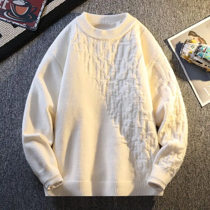 Мужской осенне-зимний круглый вязаный свитер, молодежный студенческий базовый слой, дизайн, сетчатая версия с кисточками, универсальная шерстяная одежда
Мужской осенне-зимний круглый вязаный свитер, молодежный студенческий базовый слой, дизайн, сетчатая версия с кисточками, универсальная шерстяная одежда