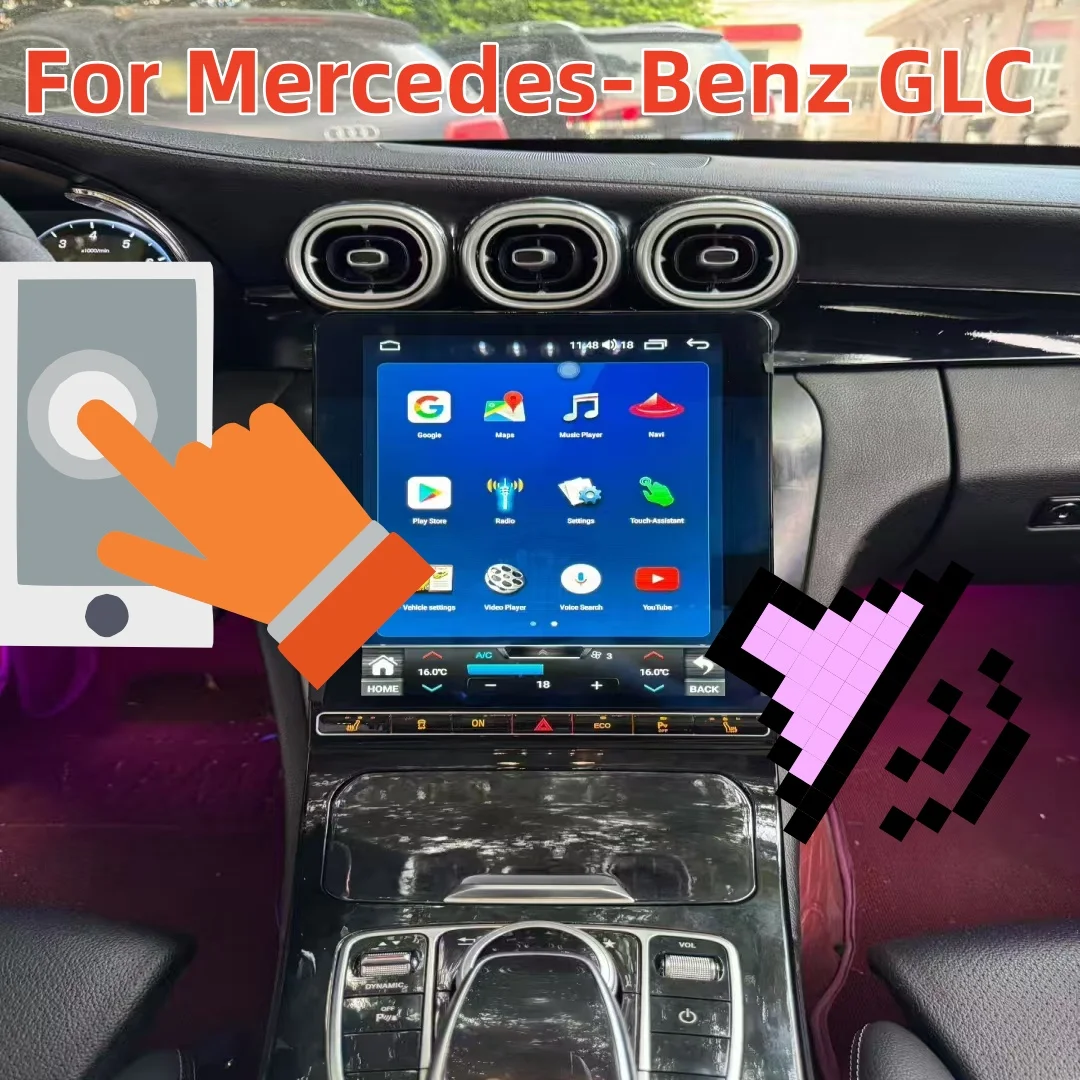 Android For Mercedes-Benz GLC 2015-2022 Multimedia Player Android Wireless Carplay Auto Car Radio Navigation Head unit DSP Stere
Android For Mercedes-Benz GLC 2015-2022 Multimedia Player Android Wireless Carplay Auto Car Radio Navigation Head unit DSP Stere
