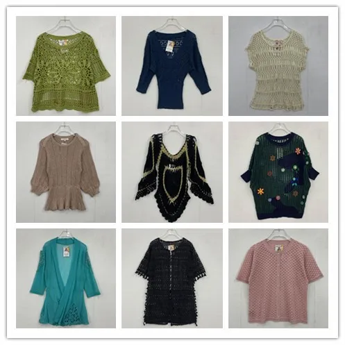 Handmade Vintage Hollow out Knitted ort Sve Vest Floral Embroidery Sweet Sle Loose Fit Sweater for Women Autumn Season
Handmade Vintage Hollow out Knitted ort Sve Vest Floral Embroidery Sweet Sle Loose Fit Sweater for Women Autumn Season