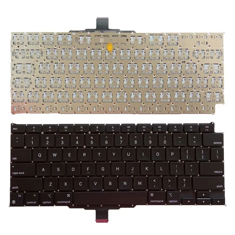 Новая клавиатура для MacBook Air 13 "M1 A2337 2020 MGN63 MGN93 EMC 3598 с макет США
Новая клавиатура для MacBook Air 13 "M1 A2337 2020 MGN63 MGN93 EMC 3598 с макет США