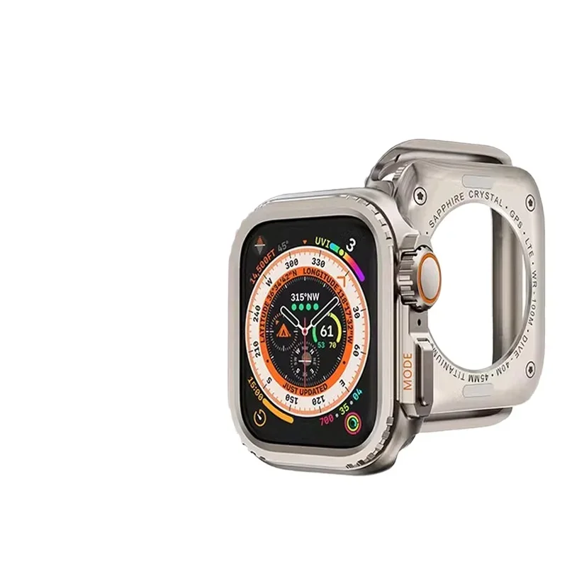 1 Watch metal modification seconds change 49mm case iWatch9 change ultra protective case s7/6 integrated zinc alloy case
1 Watch metal modification seconds change 49mm case iWatch9 change ultra protective case s7/6 integrated zinc alloy case