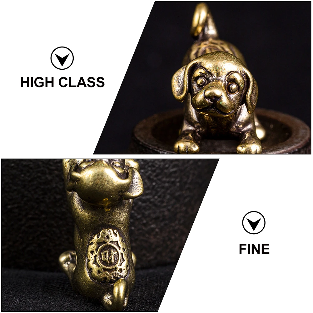 2pcs Dog Modeling Adornment Copper Desktop Hanging Decor Creative Home Pendant Durable Compact Size Long Lasting Craft
2pcs Dog Modeling Adornment Copper Desktop Hanging Decor Creative Home Pendant Durable Compact Size Long Lasting Craft