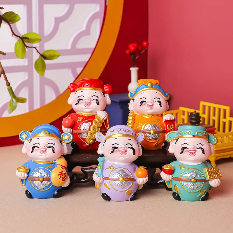 Chinese Style Fortune and Luck Figurine for Home Office Decor Year Decoration Wealth Statue Chinese Luck Ornament Housewarming
Chinese Style Fortune and Luck Figurine for Home Office Decor Year Decoration Wealth Statue Chinese Luck Ornament Housewarming