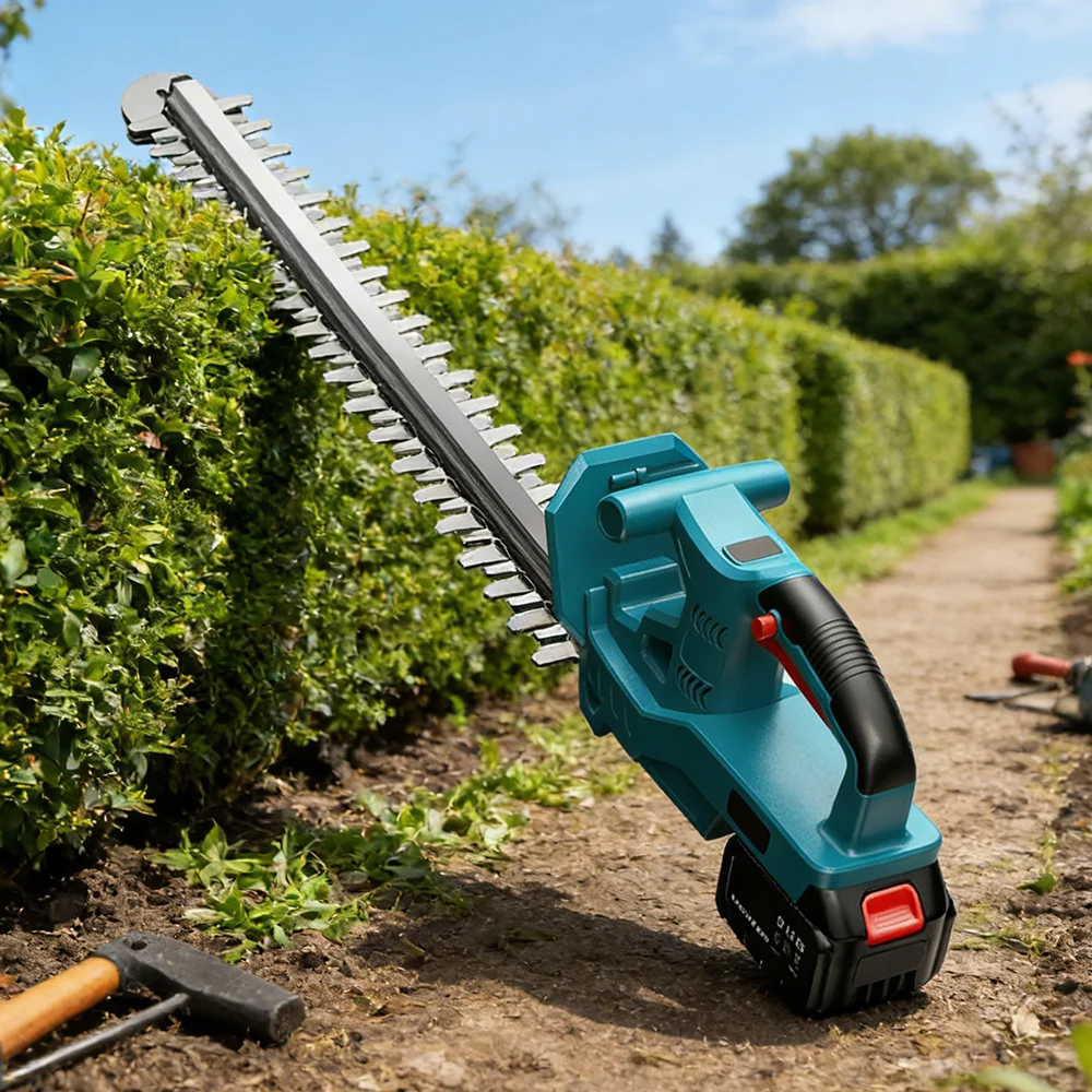 New Lithium-Ion Cordless Electric Hedge Trimmer for Home Gardening Pruning Saw for Tea Leaves & Landscaping Tools 24V
New Lithium-Ion Cordless Electric Hedge Trimmer for Home Gardening Pruning Saw for Tea Leaves & Landscaping Tools 24V