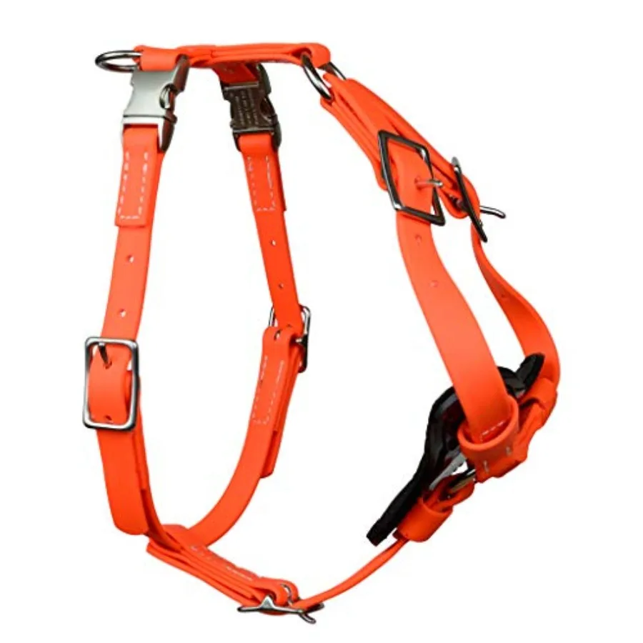 All Weather Biothane Dog Harness Large, Orange
All Weather Biothane Dog Harness Large, Orange