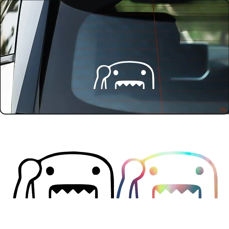 Забавная виниловая наклейка Domo Kun JDM с изображением его силуэта, подходит для окон внедорожников, бамперов, уникальный дизайн, может скрыть царапины.
Забавная виниловая наклейка Domo Kun JDM с изображением его силуэта, подходит для окон внедорожников, бамперов, уникальный дизайн, может скрыть царапины.