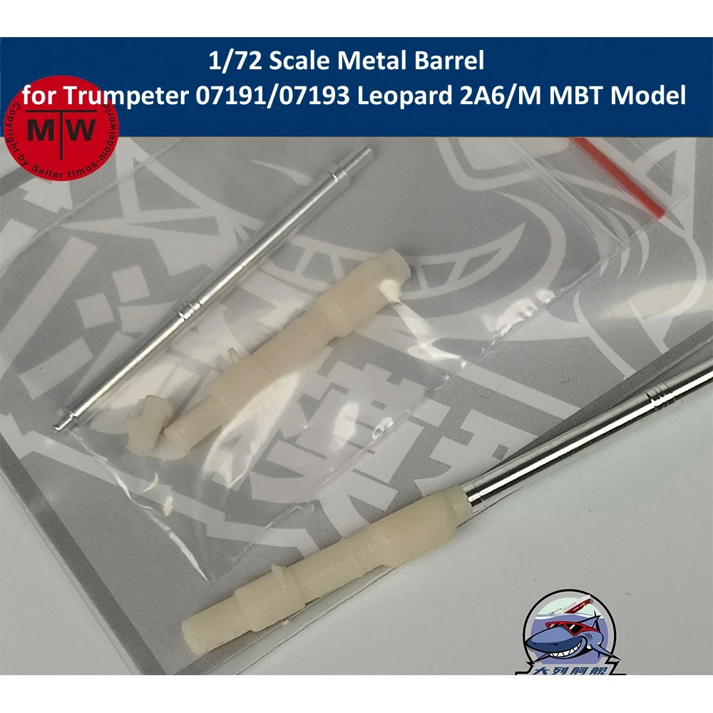 Металлический ствол в масштабе 1/72 для комплекта моделей Trumpeter 07191/07193 Leopard 2A6/M MBT CYT329
Металлический ствол в масштабе 1/72 для комплекта моделей Trumpeter 07191/07193 Leopard 2A6/M MBT CYT329