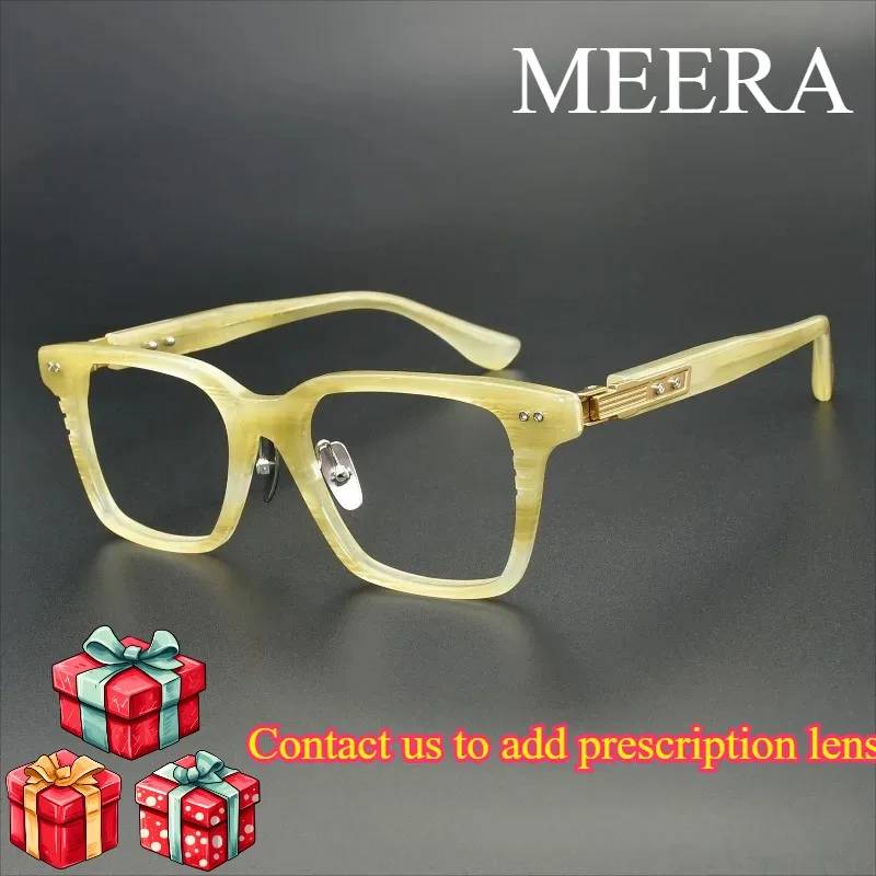 Vintage Yellow Titanium&Acetate Square Eyeglasses Metal Trim Glam Optical Eyewear Frames for Social Gatherings Glasses Party
Vintage Yellow Titanium&Acetate Square Eyeglasses Metal Trim Glam Optical Eyewear Frames for Social Gatherings Glasses Party