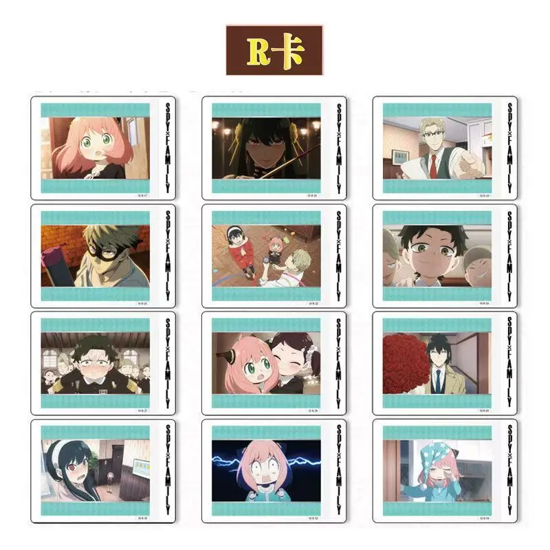 Anime Spy x Family Card Cartoon Collectible Game Trading Card Children Toy Christmas Gift
Anime Spy x Family Card Cartoon Collectible Game Trading Card Children Toy Christmas Gift
