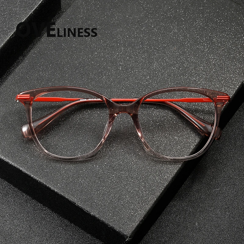 Acetate Titanium Glasses Frame Women Brand Design High Quality Eyeglasses Frame Korean Japanese Ultralight Eyewear Spectacles
Acetate Titanium Glasses Frame Women Brand Design High Quality Eyeglasses Frame Korean Japanese Ultralight Eyewear Spectacles