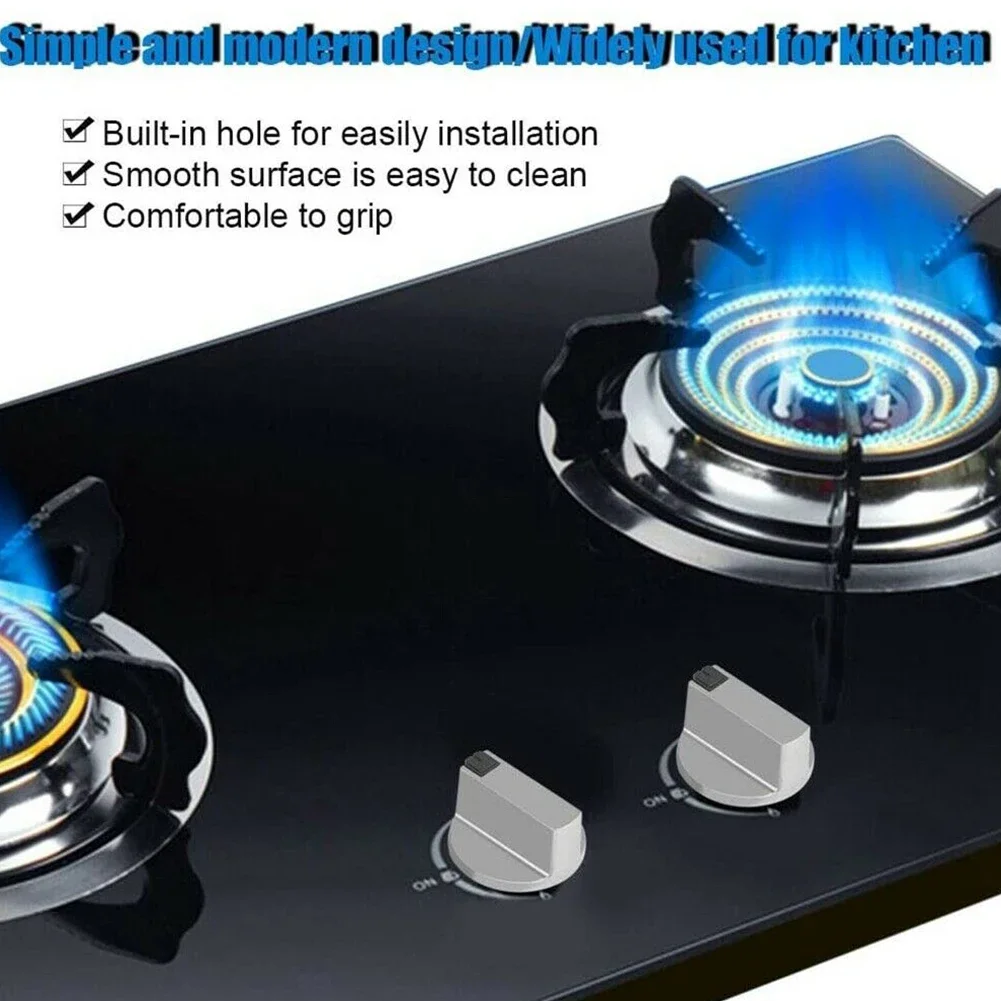 6pcs 6mm Stove Control Knobs Gas Hob Knob Metal Range Burner Switch Button Zinc Alloy Knobs Replacement For Cooktop Stove Oven
6pcs 6mm Stove Control Knobs Gas Hob Knob Metal Range Burner Switch Button Zinc Alloy Knobs Replacement For Cooktop Stove Oven