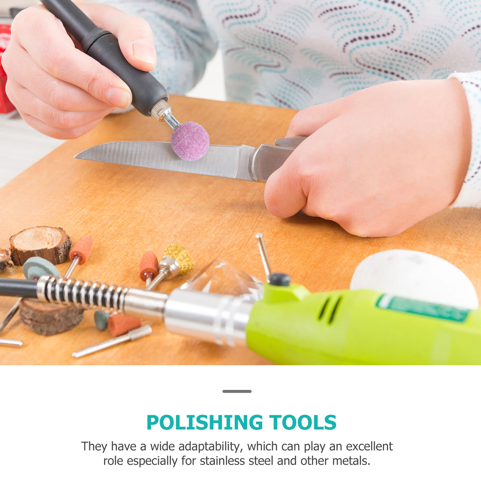 10 Pcs Small Grinding Heads for Metal Polishing Tools Span Wide Adaptability Low Noise Little Dust Non for Stainless
10 Pcs Small Grinding Heads for Metal Polishing Tools Span Wide Adaptability Low Noise Little Dust Non for Stainless