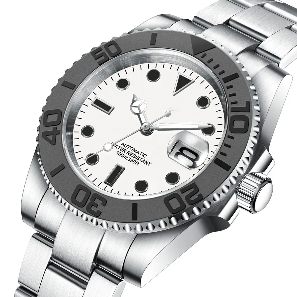 Corgeut Brand New 24 Jewels NH35A Automatic Men Watch Black Baton Hand Brush insert Rotating Bezel Ring Oyster Band Sapphire
Corgeut Brand New 24 Jewels NH35A Automatic Men Watch Black Baton Hand Brush insert Rotating Bezel Ring Oyster Band Sapphire