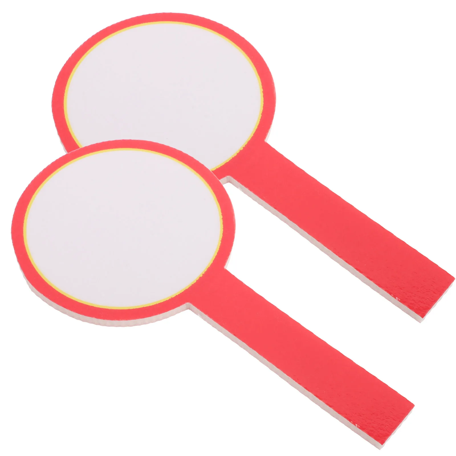 2Pcs Double Sided Handheld Scoreboard Erasable Whiteboard Paddle Game Judges Reusable Blank Boards for Voting Team Sports
2Pcs Double Sided Handheld Scoreboard Erasable Whiteboard Paddle Game Judges Reusable Blank Boards for Voting Team Sports