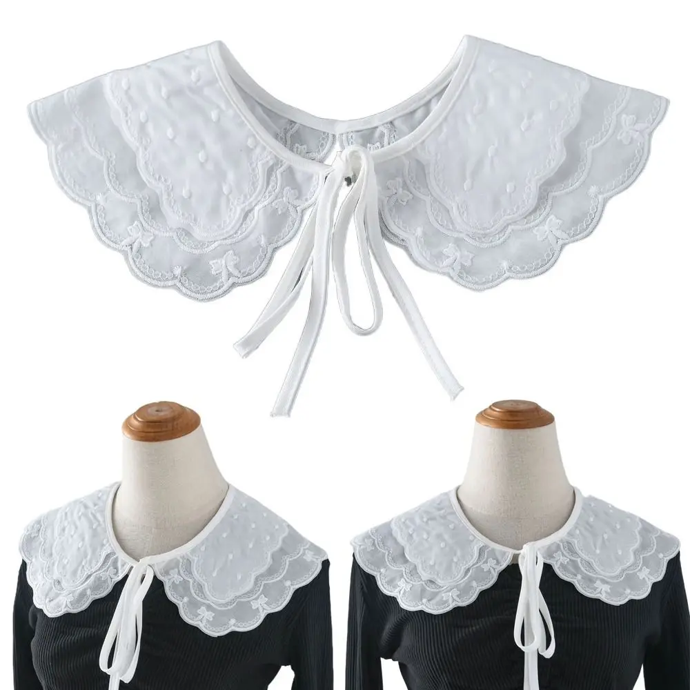 Adjust Clothes Cotton Fake Collar DIY Detachable False Collar Ladies Cape Women Girls
Adjust Clothes Cotton Fake Collar DIY Detachable False Collar Ladies Cape Women Girls