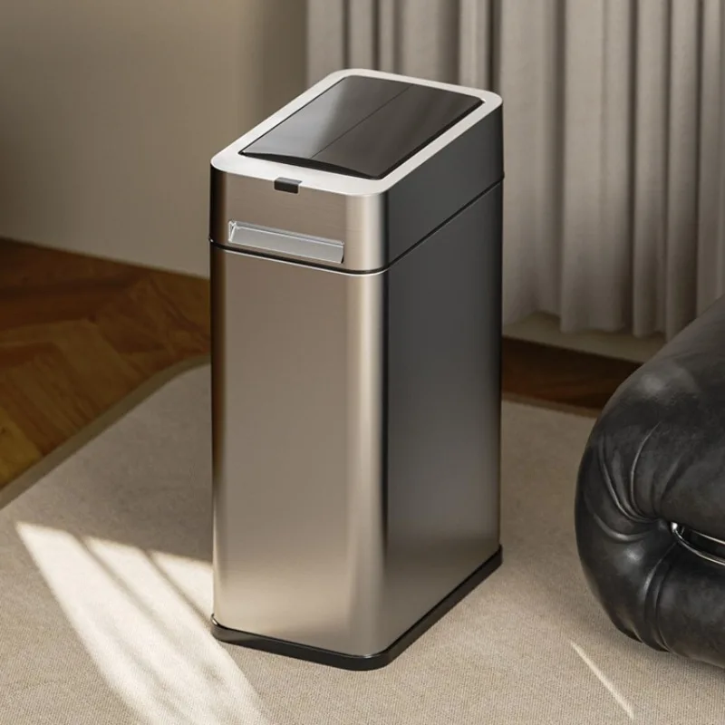 Intelligent Induction Trash Can Living Room Waste Bins Bathroom Automatic Large Capacity Waste Bins with Light Bedroom Trash Can
Intelligent Induction Trash Can Living Room Waste Bins Bathroom Automatic Large Capacity Waste Bins with Light Bedroom Trash Can