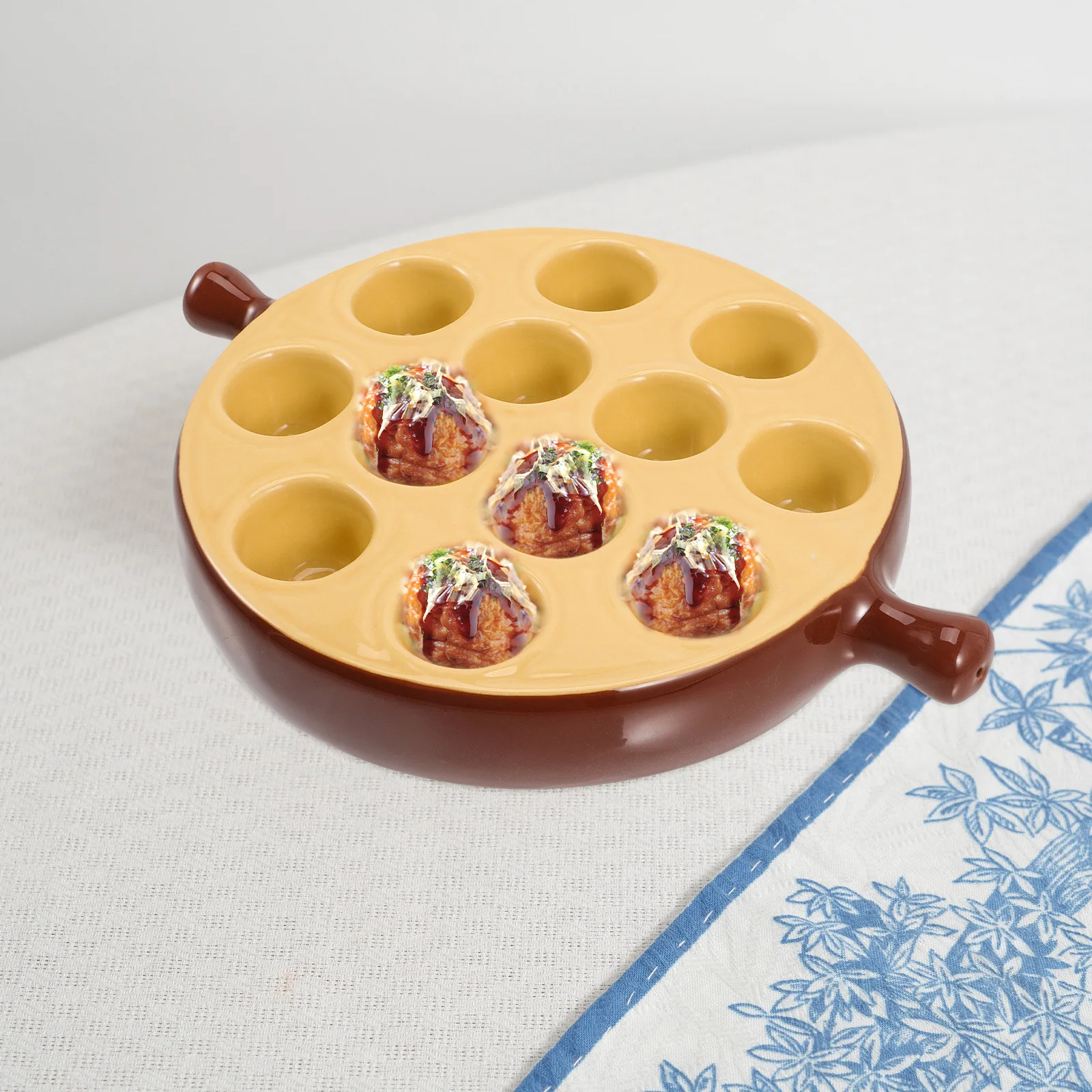 12 Holes Ceramic Snail Plate Escargot Dish Heat-Resistant Non-Slip Handle Baking Tray for Oven Grill Seafood Escargot Pan
12 Holes Ceramic Snail Plate Escargot Dish Heat-Resistant Non-Slip Handle Baking Tray for Oven Grill Seafood Escargot Pan